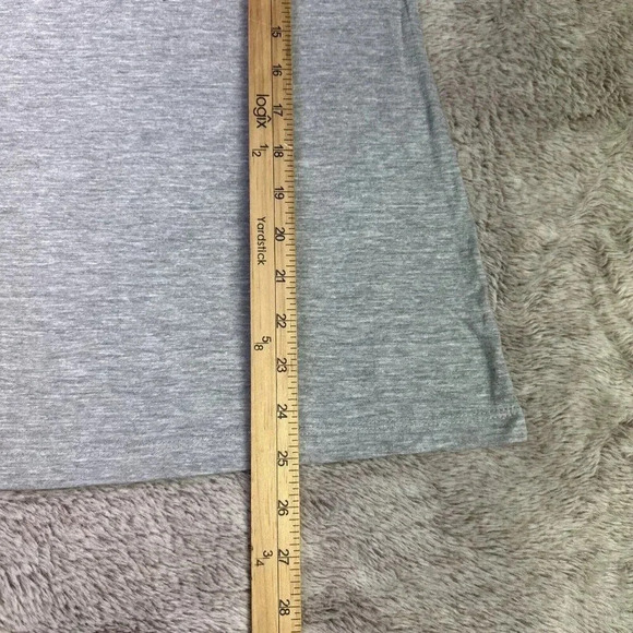 ROXY Women's T-Shirt Cotton Gray Tee Carson Heart New - Picture 7 of 12